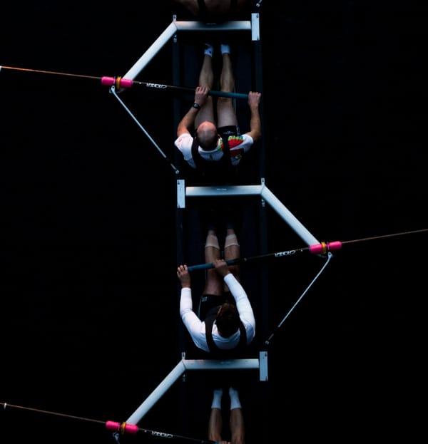 When we mentor, we share rhythm, strength, and direction—just like a rowing team.